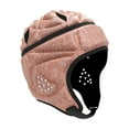 thumbnail image 3 of jinwen Rugby Helmet Adjustable Shockproof Rugby Headguard for Playing Soccer Adults Pink, 3 of 9