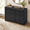 Black, variant on Aiho Large modern 6-Drawer Wooden Dresser, Horizontal Chest with Wide Top & Deep Storage for Bedroom, Hallway,Rustic Brown and white