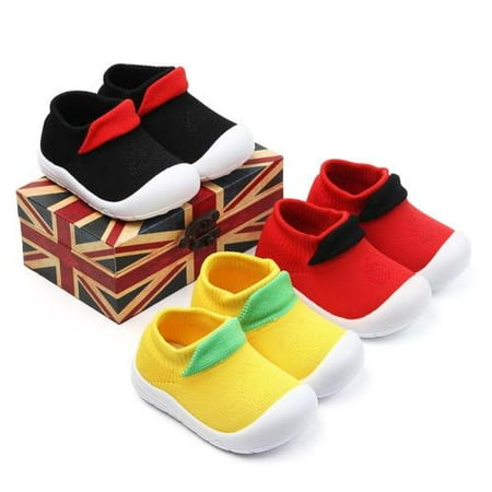 

Zhaomeidaxi Baby Toddler Sock Shoes Sole Non-Skid Indoor/Outdoor Toddler Slipper Cotton Mesh Breathable Lightweight Sock Shoes for Baby