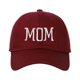 thumbnail image 3 of Gorra de béisbol ligera de algodón para hip hop, cómoda y estilo camionero. MAMÁ Color Rojo, 3 of 9