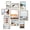 Gray, variant on Meframe 10 PACK Wooden Collage Picture Frame Set, Wall or Tabletop Display Photo Frames, Multiple Sizes Including 8x10, 5x7, 4x6, Gray