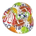 thumbnail image 3 of Kll Balls Bucket Hat For Women Men Packable Travel Beach Sun Hat Outdoor Rave Accessories Reflective Fisherman Cap, 3 of 9