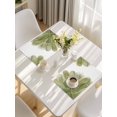 thumbnail image 5 of Sage Green Gold Placemats Set of 8, Aesthetics Flower Boho Watercolor Art Placemats for Dining Table, Place Mats for Kitchen Tabletop, Waterproof Wipeable Dining Table Mats Set, 5 of 9