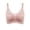 Pink, variant on Bras for Women Plus Size Soild Color Everyday Jelly Bra No Underwire