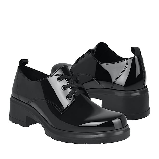 MOCASINES DAMA GREEN LOVE 94100 CHAROL NEGRO