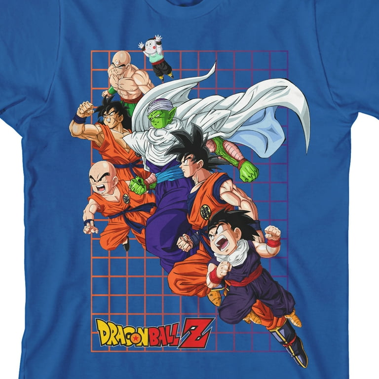  Dragon Ball Z Anime Cartoon Character Group Men's Short Sleeve  Graphic Tee Shirt : Clothing, Shoes & Jewelry