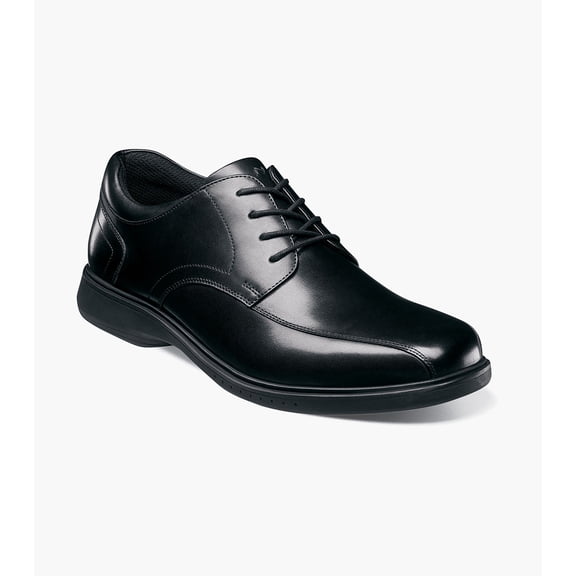 Nunn Bush KORE Pro Men's Bike Toe Oxford, Black, 11.5W