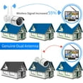 thumbnail image 2 of OHWOAI 8 Channel 5.0MP NVR 2pcs Wireless 2K 3.0MP Indoor/Outdoor Surveillance Camera System with 500GB Hard Drive, 2 of 6