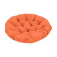 thumbnail image 4 of Silla de Hamaca con Cojín Cola Repuesto de Cojín para Silla Tipo Huevo Naranja, 4 of 8