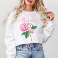 thumbnail image 3 of Alabama Flower Colorful | Sweatshirt, 3 of 5