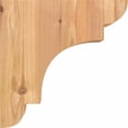 thumbnail image 3 of 5 1/2"W x 10"D x 10"H New Brighton Smooth Corbel, Western Red Cedar, 3 of 9