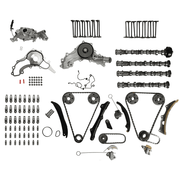Engine Rebuild Kit Camshaft Timing Chain Kit Oil & Water Pump For Jeep Dodge Chrysler 3.6L 2011-2015