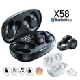 thumbnail image 2 of BIQIANWO TWS X58 Wireless Bone Conduction Headphones Bluetooth Earphones Waterproof Sports Earbuds Earring Ear Hook With Mic Headset, 2 of 9
