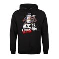 thumbnail image 1 of Psycho Penguin - Sudadera Hate Is The Right Word para Hombre (Negro), 1 of 3