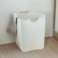 thumbnail image 4 of Laundry Hamper with Lid, Durable and Dirt-resistant for Longevity, Foldable for Easy Storage, Stands Upright Even When Empty for Convenience, Portable Laundry Hamper for, 4 of 5