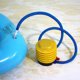 thumbnail image 3 of Bomba de aire Bomba de aire de pie portátil con manguera, bomba de aire inflable de plástico que ahorra trabajo para deportes, colchón, bote inflable, pelota de ejercicio, globo, anillo de natación, j Abanopi  Bomba de aire, 3 of 6