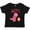 AB-Black, variant on Dinosaur Future Big Sister Girls Toddler T-Shirt