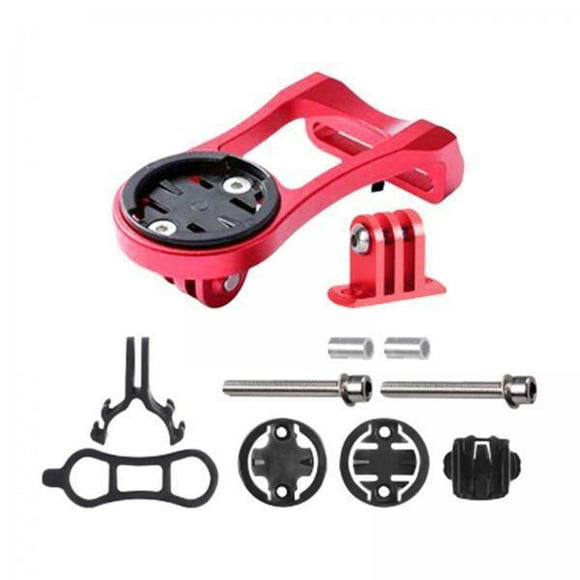 Lipstore 2xBike Computer Mounted Base Clamp Adapter Stem Top Cap Mount for Road Bikes Red