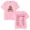 Pink, variant on Alexandra Kay Cupid's A Cowgirl Tour Merch T-Shirt Women Men Casual Crewneck Short Sleeve Tee