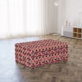 thumbnail image 3 of Geometric Foldable Mattress, Vivid Rounds and Squares, 74.8" x 39.4", Pastel Pink Multicolor, by Ambesonne, 3 of 6