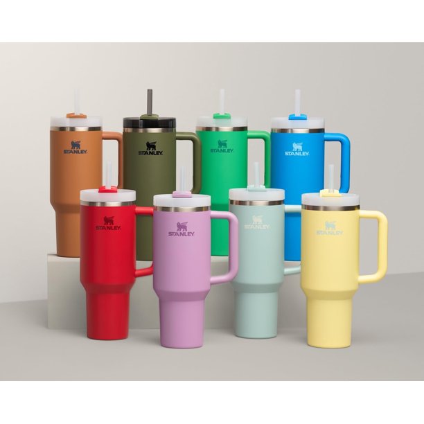 STANLEY QUENCHER H2.0 TUMBLER 2色セット 3 Stanley Quencher H2.0 Tumbler with Handle and Straw 40 oz