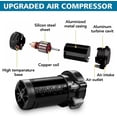 thumbnail image 4 of 12V Air Horn Kit Dual Trumpets 150DB Super Loud Car Electric Horn 12V Vehicles Trucks Pickup Trains Cars Boats Speaker, 4 of 8
