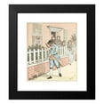 thumbnail image 2 of Randolph Caldecott 12x14 Black Modern Framed Museum Art Print Titled - The Mad Dog Pl 3 (1887), 2 of 5