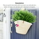 thumbnail image 3 of Billuyoard 2 piezas de plantas de arbustos de plástico de eucalipto Artificial plantas de apariencia vívida para la decoración del balcón de la fiesta Decoración Verde oscuro Billuyoard HA084256-02, 3 of 6
