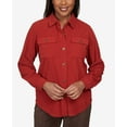 thumbnail image 4 of Alfred Dunner Womens Petite Soft Cord Shirt Jacket, 4 of 6