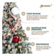 thumbnail image 2 of Árbol de Navidad Clásico Nevado 2.4m Esquimal, Pino Navideño Artificial Frondoso, 2 of 6