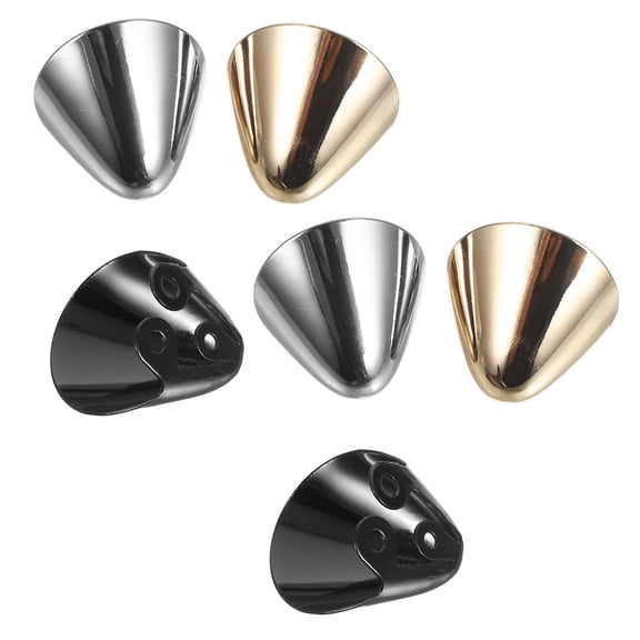 OULII 3Pairs High Heels Shoe Cover Metal Toe Protector for Scuff and Scratch Prevention