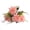 B-Pink, variant on Twfbrm Carnation Artificial Flowers, 15 Heads Realistic Silk Carnation Flowers with Leaves & Stem, UV Resistant Real Touch Faux Plants Flowers Bouquet Vase Filler Spring Decor for Party Wedding