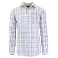 thumbnail image 4 of Men's Long Sleeve Printed Dress Shirt With Chest Pocket, 4 of 10
