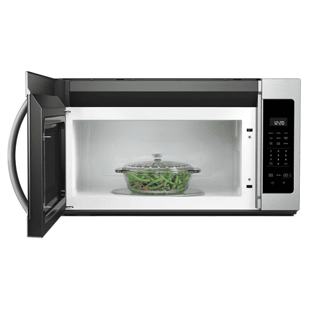 Whirlpool - 1.7 Cu. Ft. Over-the-Range Microwave - Stainless Steel