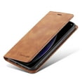thumbnail image 3 of iPhone XS Max Wallet Case iPhone XS Max Luxury PU Leather Case, Book Folding Flip Retro Case with Kickstand, [RFID Blocking] Credit Card Slot Magnetic Closure Protective Cover, Brown, 3 of 8