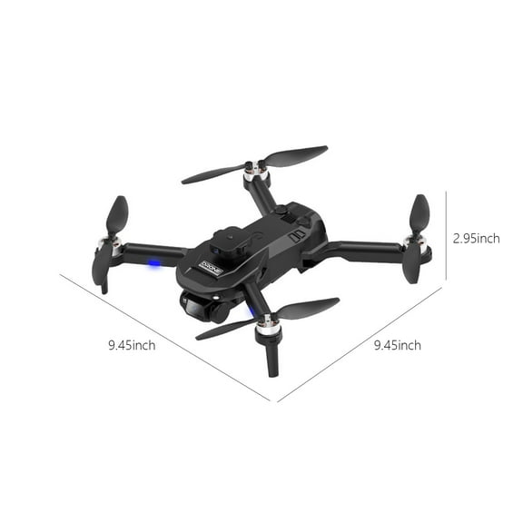 ESULOMP Brushless Drone ,HD Dual Camera Aerial Drone ,Quadcopter Optical Stream Positioning F196 RC Airplane