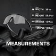 thumbnail image 5 of Oakley OO9465 Sutro Lite Sweep Rectangle Shaped Non-Polarized Sunglasses for Men - Includes Official Eyewear Kit - Matte Black Frame with Prizm Black Lens, 5 of 6