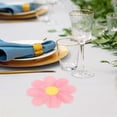 thumbnail image 2 of 40 servilletas de papel con diseño de margaritas para fiestas de cumpleaños, bodas, vajillas florales decorativas, artículos de fiesta con forma de flor para reuniones en el jardín., 2 of 6