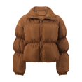 thumbnail image 5 of Vedolay Warm Winter Coats 2023 Waterproof Rain Jacket Raincoat Outdoor Hooded Windbreaker Brown,S, 5 of 5