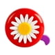thumbnail image 1 of Naiovety Margarita flor niños ciclismo para manillar campana multicolor alarmante decoración de bicicleta Ciclismo rojo violeta, 1 of 5