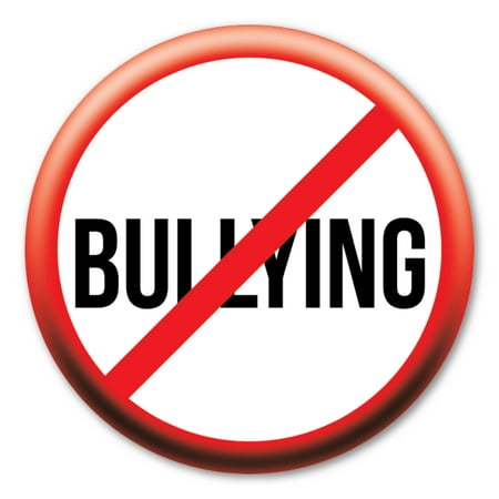 No Bullying Circle Pin Back Button (Best American Bully Names)