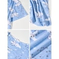 thumbnail image 6 of DAKIMOE 3 pack Nightgowns for Women Soft Cotton Short Sleeve Night Shirts Womens Print Sleep Shirts Loose Comfy Pajamas Sleepwear, 6 of 6