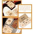 thumbnail image 3 of Wood Guitar Neck Shims for Quick Repairs Beige Color Safe Durable Material 6pcs Accessories, 3 of 9