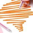 thumbnail image 2 of Retractable Colored Gel Pen 1.0MM Tip Glittering Metallic Highlighter Pen for Journaling Planner Notebook Note Taking, 2 of 7