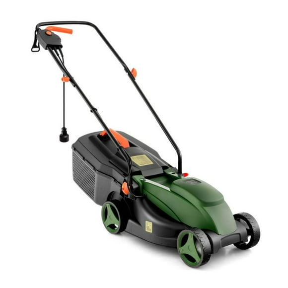 Electric Lawn Mower 13.5 Inch, 15A 1500W Corded Mower with Collection Box