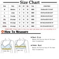 thumbnail image 3 of Npasoilc Plus Size Front Opening Bra for Women Wirefree Push Up Side Support Solid Color Comfortable Daily Underwear, 3 of 4