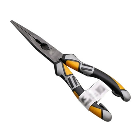 

Htovila 8 Long-nose Plier Professional Electrician Plier Chrome-Vanadium Steel Wire Cutter Stripping Crimping Tool