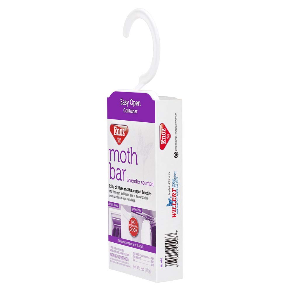 Enoz Moth Bar, Lavender Scent (Case of 6)