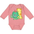 thumbnail image 3 of Inktastic Monster 1st Birthday Boys or Girls Long Sleeve Baby Bodysuit, 3 of 5