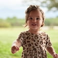 thumbnail image 4 of Gerber Baby & Toddler Girl Super Soft Short Sleeve Dress, Sizes 12 Months - 5T, 4 of 8